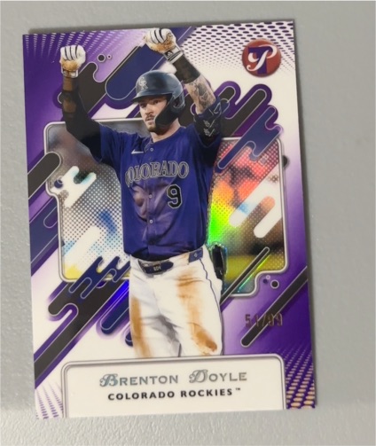 2025 Topps Pristine #172 Brenton Doyle — front