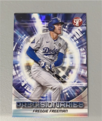 2025 Topps Pristine #PR-34 Freddie Freeman Precisionaries — front
