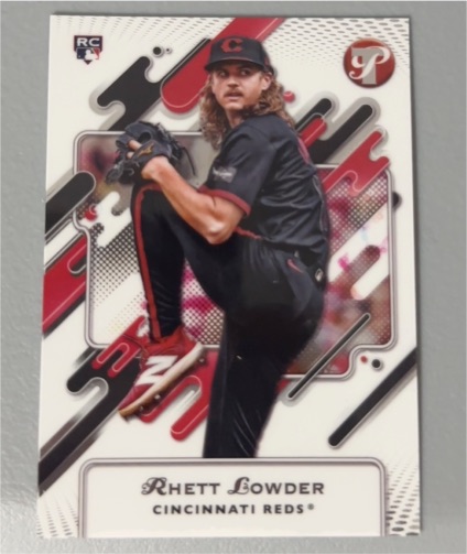 2025 Topps Pristine #56 Rhett Lowder — front