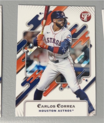 2025 Topps Pristine #175 Carlos Correa — front