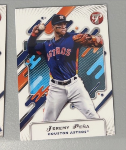 2025 Topps Pristine #116 Jeremy Peña — front
