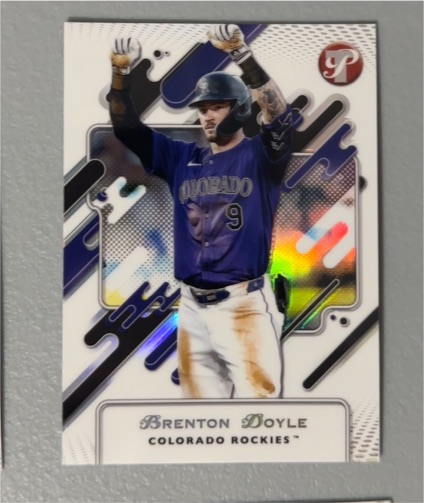 2025 Topps Pristine #172 Brenton Doyle — front