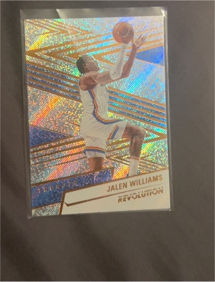 2024-25 Panini Revolution #55 Jalen Williams — front