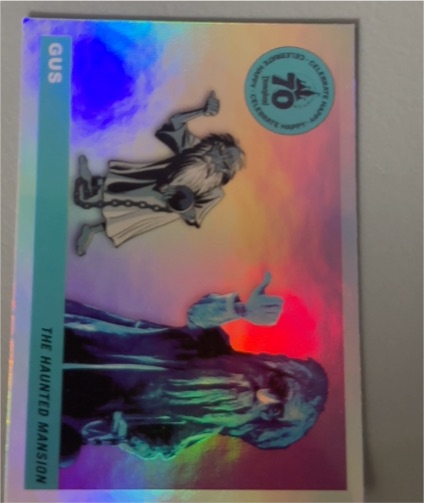 2025 Topps Disneyland 70th Anniversary #T55-24 Gus The Haunted Mansion — front