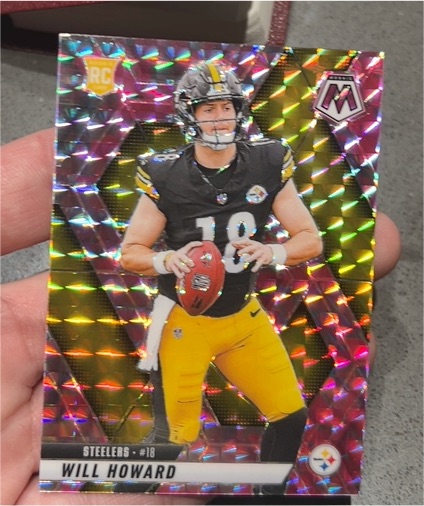 2025 Panini Mosaic #318 Will Howard — front