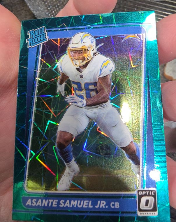 2021 Donruss Optic #272 Asante Samuel Jr. — front