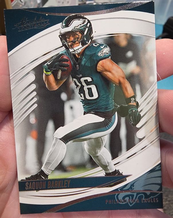 2025 Panini Absolute #2 Saquon Barkley — front