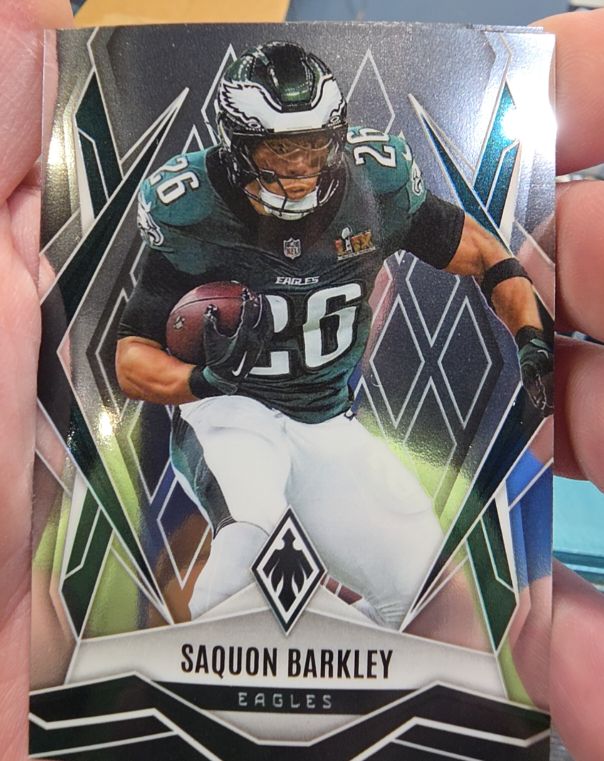 2025 Panini Phoenix #77 Saquon Barkley — front