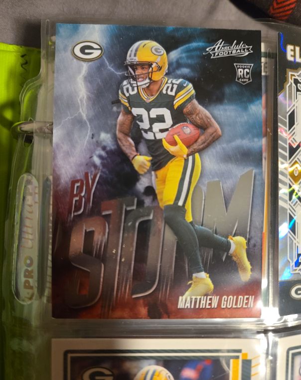 2025 Panini Absolute #11 Matthew Golden By Storm — front