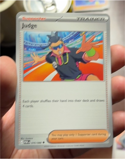 2023 Pokémon Perfect Order #076 Judge — front