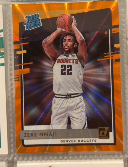 2020-21 Donruss #236 Zeke Nnaji — front