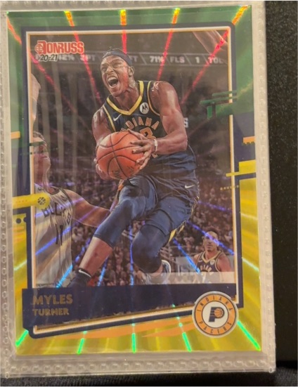 2020-21 Donruss #172 Myles Turner — front