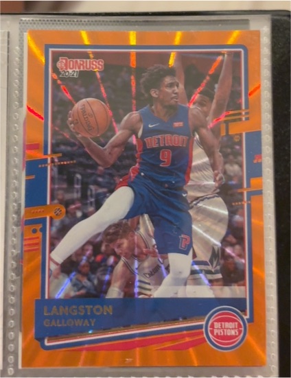 2020-21 Panini Donruss #11 Langston Galloway — front