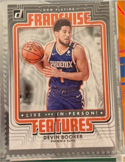 2020-21 Donruss Franchise Features #24 Devin Booker — front