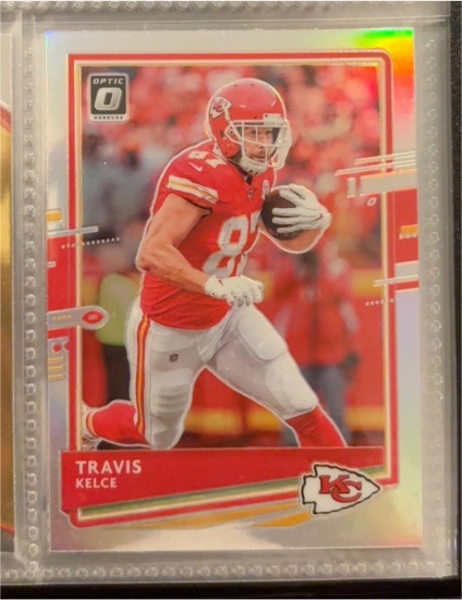 2020 Panini Donruss Optic #3 Travis Kelce — front