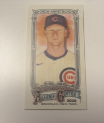 2025 Topps Allen & Ginter Mini #5 Pete Crow-Armstrong — front