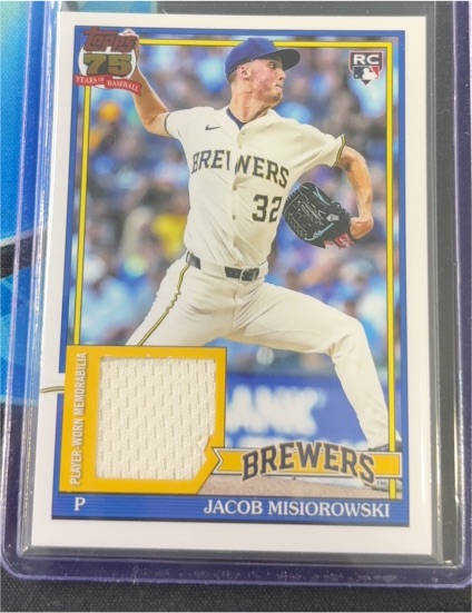2026 Topps Series 1 1991 Relic #91R-JMI Jacob Misiorowski — front