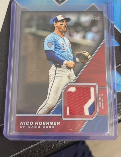 2026 Topps Series 1 Major League Material #MLM-NH Nico Hoerner — front