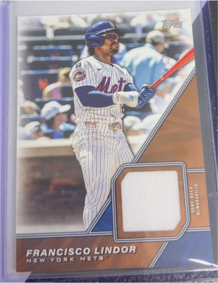 2026 Topps Series 1 #MLM-FL Francisco Lindor — front