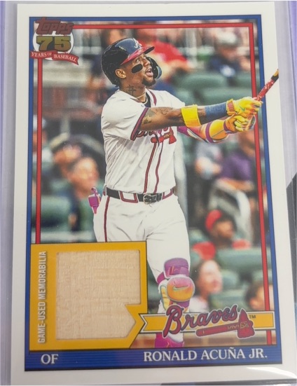 2026 Topps Series 1 #91R-RAJ Ronald Acuña Jr. — front