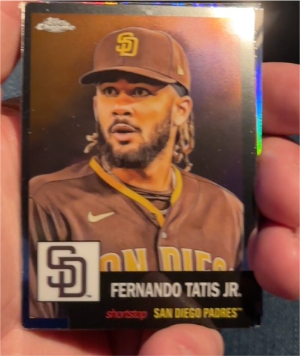 2022 Topps Chrome Platinum Anniversary #100 Fernando Tatis Jr. — front