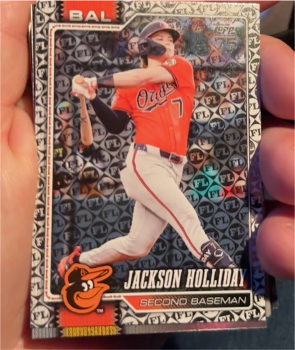 2026 Topps Series 1 #92 Jackson Holliday — front