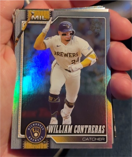 2026 Topps Series 1 #192 William Contreras — front