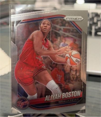 2025 Panini Prizm WNBA #75 Aliyah Boston — front
