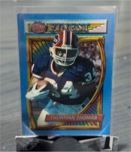 1994 Topps Finest #151 Thurman Thomas — front