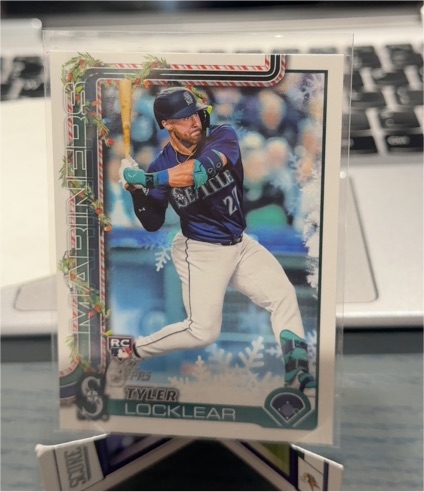 2025 Topps Holiday #H165 Tyler Locklear — front