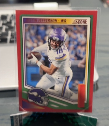 2025 Panini Score #230 Justin Jefferson — front
