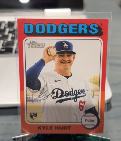 2024 Topps Heritage High Number #609 Kyle Hurt — front