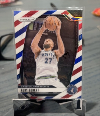 2024-25 Panini Prizm #159 Rudy Gobert — front