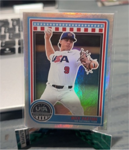 2025 Panini Stars and Stripes #5 Nico Partida — front