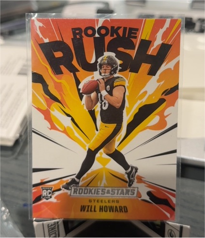 2025 Panini Rookies & Stars #13 Will Howard Rookie Rush — front