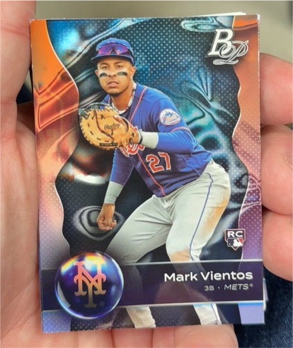 2023 Bowman Platinum #35 Mark Vientos — front