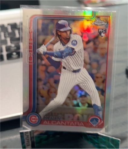 2025 Topps Chrome #173 Kevin Alcantara — front