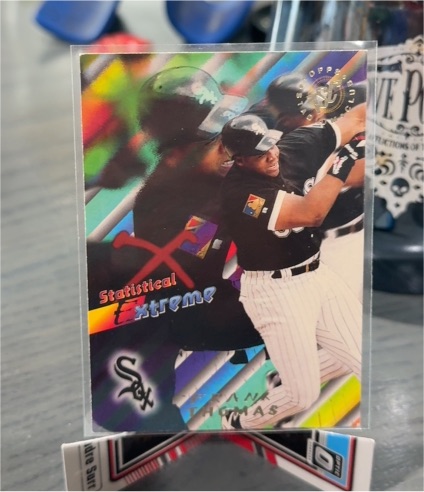 1995 Topps Stadium Club #47 Frank Thomas Statistical Extreme Chicago White Sox — front