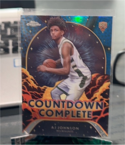 2024-25 Topps Chrome #CC-22 AJ Johnson — front