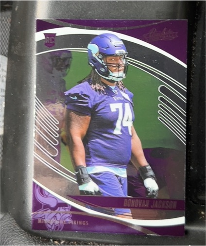 2025 Panini Absolute #120 Donovan Jackson — front