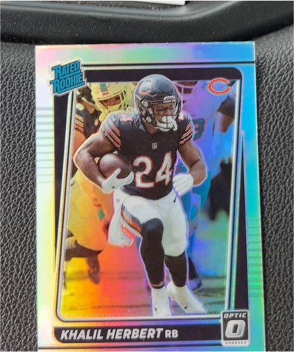 2021 Panini Donruss Optic #293 Khalil Herbert — front