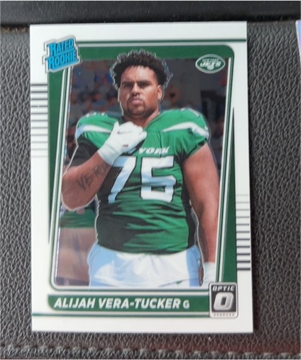 2021 Donruss Optic #264 Alijah Vera-Tucker — front