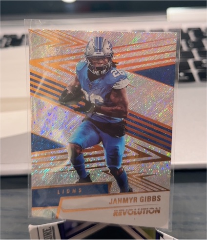 2025 Panini Revolution #177 Jahmyr Gibbs — front