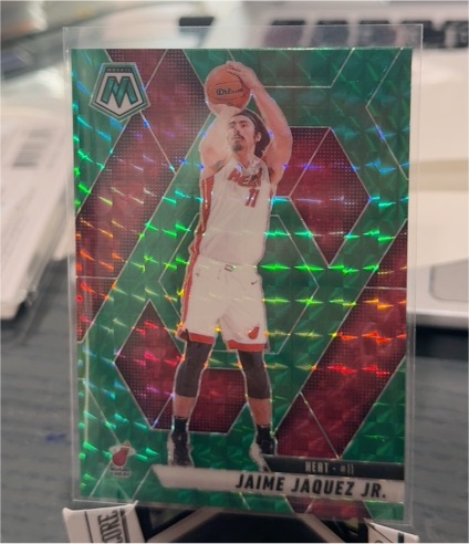 2023-24 Panini Mosaic #21 Jaime Jaquez Jr. — front
