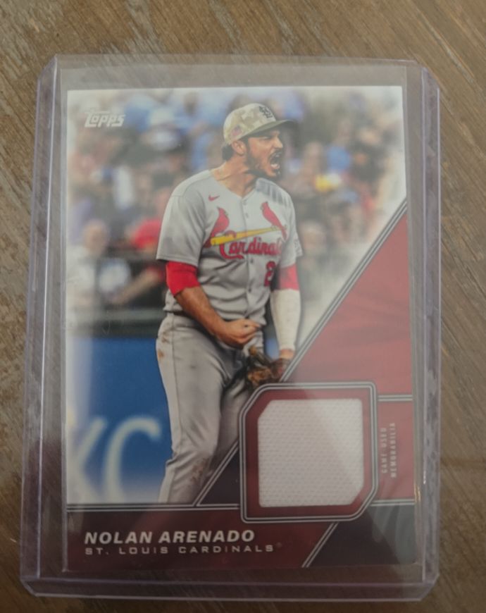 2026 Topps Series 1 Major League Material #MLM-NA Nolan Arenado — front