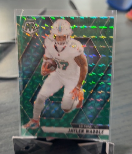 2025 Panini Mosaic #155 Jaylen Waddle — front