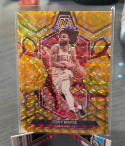 2022-23 Panini Mosaic #64 Coby White — front