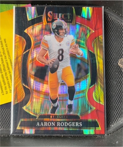 2025 Panini Select #51 Aaron Rodgers — front