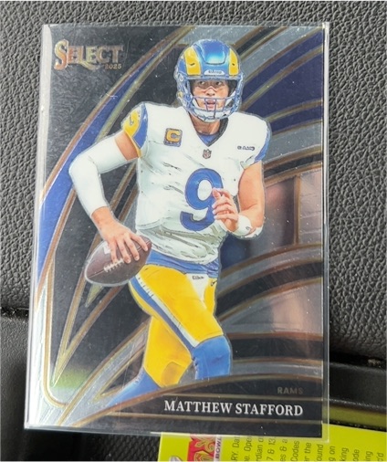 2025 Panini Select #182 Matthew Stafford — front