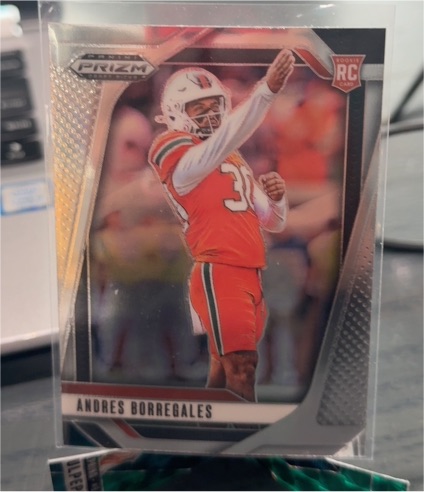2025 Panini Prizm Draft Picks #56 Andres Borregales — front